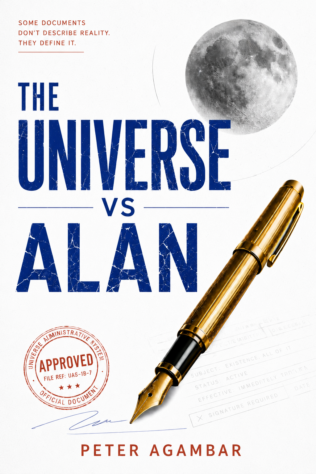 The Universe vs Alan paperback — signed by the author