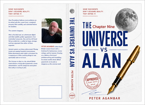 The Universe vs Alan hardback — signed by the author